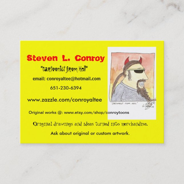 Visita Tarjeta 2012 de Bizz (Anverso)