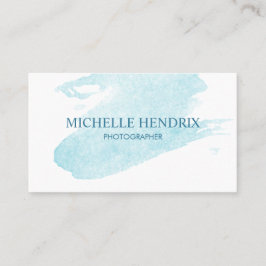 Visita Tarjeta artística del diseñador de Turquise de la