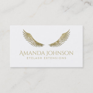 Visita Tarjeta blanca simple de los latidos del purpurina