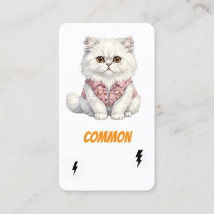 Visita Tarjeta Común de Coleccionista de Gatos Punk - Reb