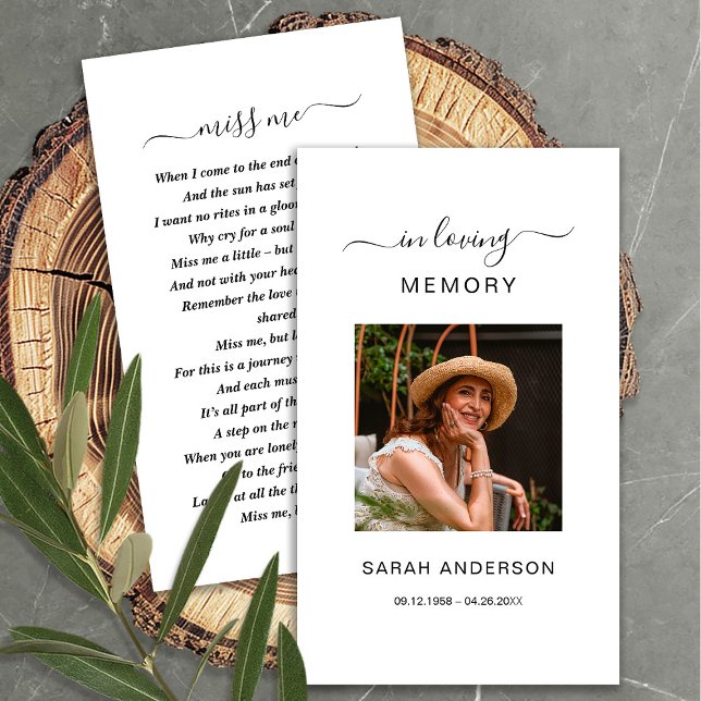 Visita Tarjeta conmemorativa de la oración de la foto de  (Subido por el creador)