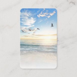 Visita Tarjeta conmemorativa del funeral de Gray Ocean Be