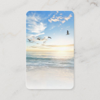 Visita Tarjeta conmemorativa del funeral de Gray Ocean Be