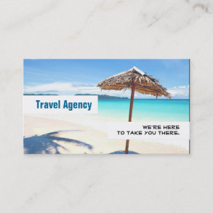 Visita Tarjeta de Agente de Agencia de Viajes Global