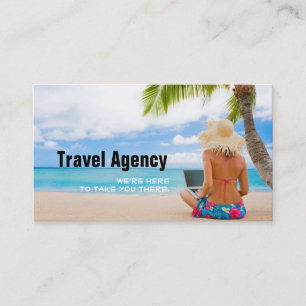 Visita Tarjeta de Agente de Agencia de Viajes Global