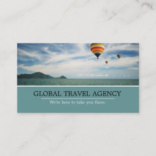 Visita Tarjeta de Agente de Agencia de Viajes Global
