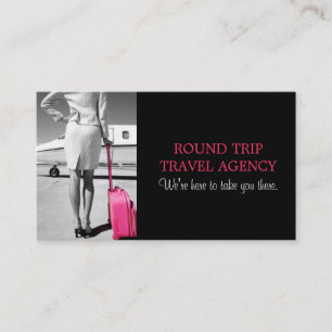 Visita Tarjeta de Agente de Agencia de Viajes Global