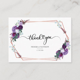 Visita Tarjeta de agradecimiento a Boda de acuarela flora