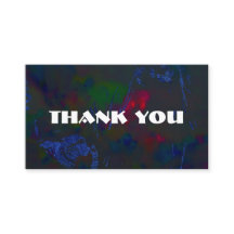 tarjeta de agradecimiento al personalizable