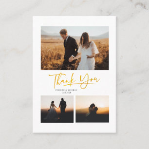 Visita Tarjeta de agradecimiento para Boda de fotos con l