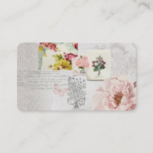 Visita Tarjeta de agradecimiento para negocio de collage