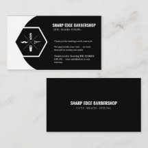 Tarjeta de agradecimiento para Sharp Edge Barbersh