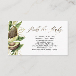 Visita Tarjeta de aguacate Baby Shower para bebés