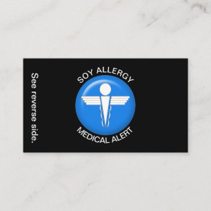 Visita Tarjeta de alerta médica para alergias SOY