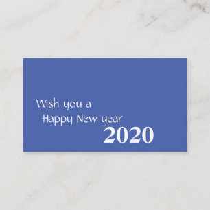 Visita Tarjeta de Año Nuevo