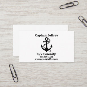 Visita Tarjeta de barco para los aficionados a la vela