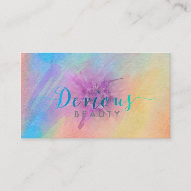 Visita Tarjeta de belleza divina 5 (Anverso)