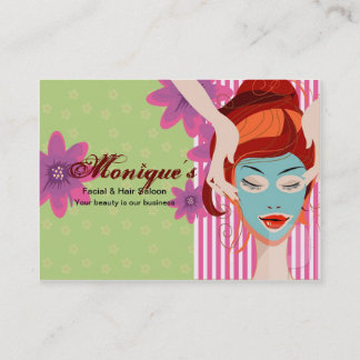 Visita Tarjeta de Belleza Tarjeta de Negocios Tarjeta de 
