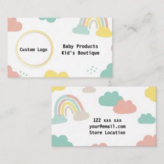 Visita Tarjeta de Boutique de Niños Juguetones