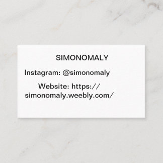 Visita Tarjeta de Buissness