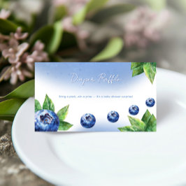 Visita Tarjeta de cierre Blueberry Baby Shower Diaper Raf