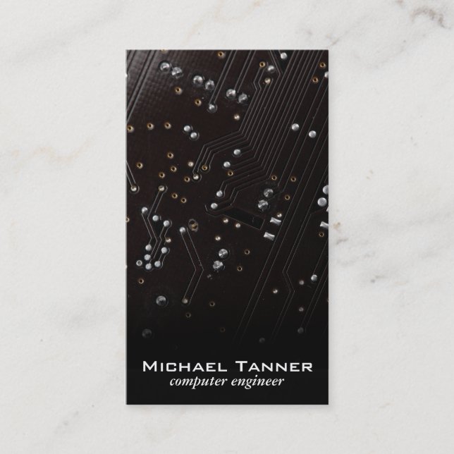 Visita Tarjeta de circuito (negro) (Anverso)