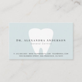 Visita Tarjeta de cita Dentist Light Blue