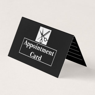 Visita Tarjeta de cita doblada - Diseño BusyBee