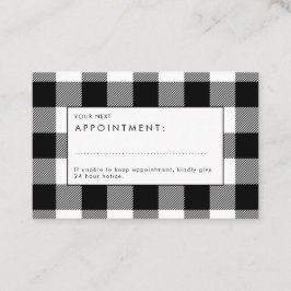 Visita Tarjeta de cita elegante en la planta de búfalo