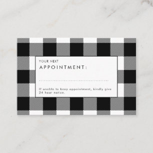 Visita Tarjeta de cita elegante en la planta de búfalo