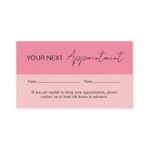 Tarjeta de cita rosa sandía dulce