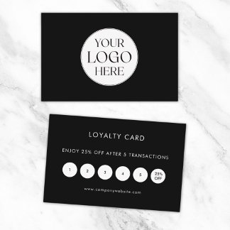 Visita Tarjeta de cita simple con logotipo de negocio per