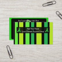 Tarjeta de Conciencia sobre la Enfermedad de Lyme