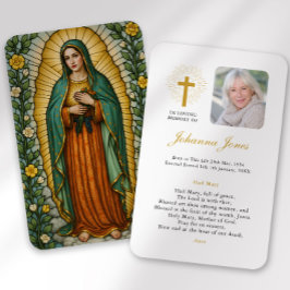 Visita Tarjeta de Condolencias Nuestra Señora de Guadalup