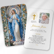 Tarjeta de condolencias por funeral con oración de