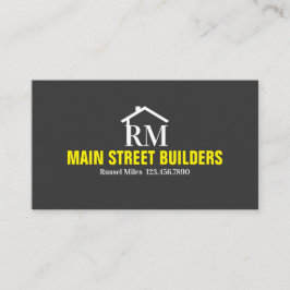 Visita Tarjeta de construcción del constructor