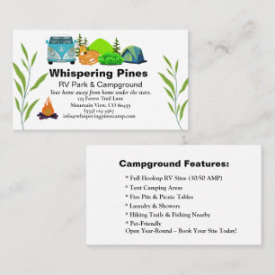 Visita Tarjeta de contacto del sitio de RV Wilderness con