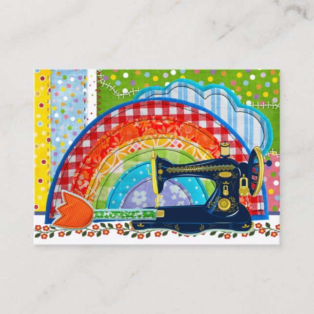 Visita Tarjeta de costura / de pliegue - SRF (Anverso)