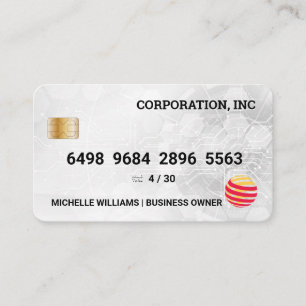 Visita Tarjeta de crédito   Fondo tecnológico moderno