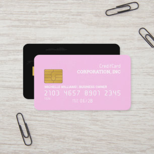 Visita Tarjeta de crédito   Rosa   Mapa del mundo