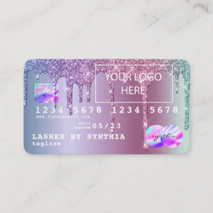 Visita Tarjeta de crédito Rosa Oro Oro Oro añadir su logo