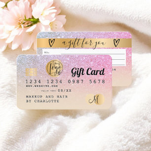 Visita Tarjeta de crédito tarjeta de regalo para el purpu