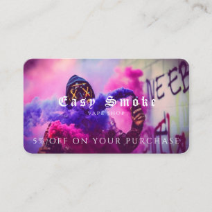 Visita Tarjeta de descuento para Vape Shop