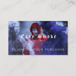 Visita Tarjeta de descuento para Vape Shop