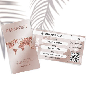 Visita Tarjeta de embarque para el mapa mundial de pasapo