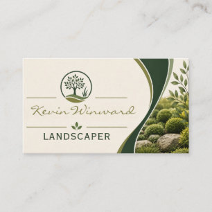 Visita Tarjeta de empresa de jardinería