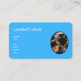 VISITA TARJETA DE EMPRESA DE PLANTILLA BÁSICA SALÓN DE PE