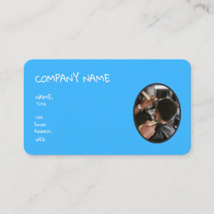 VISITA TARJETA DE EMPRESA DE PLANTILLA BÁSICA SALÓN DE PE