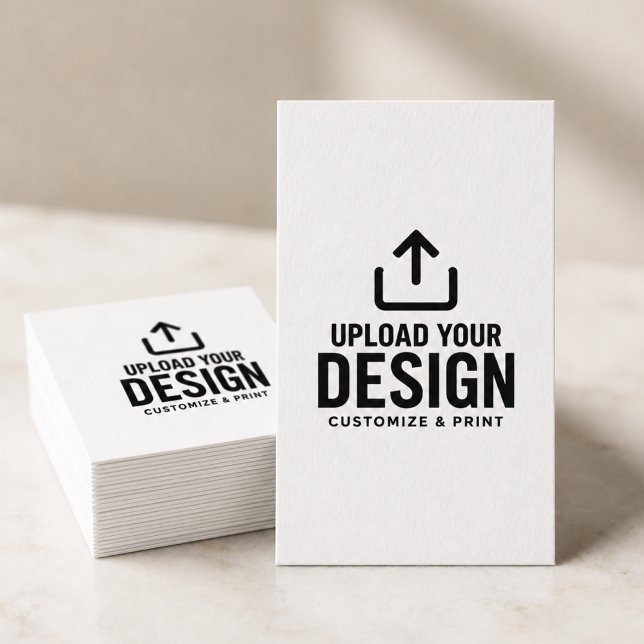 Visita Tarjeta de empresa en blanco personalizable (Subido por el creador)