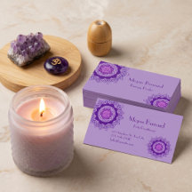 Tarjeta de Energía Sanadora del Chakra de la Coron